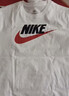 耐克(NIKE)男短袖T恤 纯棉 运动休闲 舒适百搭 AR5005-100 白色L 实拍图