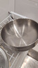 美厨（MAXCOOK）304不锈钢碗 加厚大汤碗双层隔热 餐具面碗20CM MCWA745 实拍图