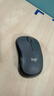 罗技（Logitech）M220 轻音鼠标 无线鼠标 办公鼠标 对称鼠标 带无线微型接收器 灰黑色 实拍图