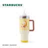 星巴克（Starbucks）杯子 小熊甜品屋系列不锈钢杯 大容量水杯 便携随行杯 生日礼物 大容量不锈钢吸管杯1270ml 实拍图