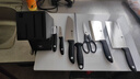 双立人（ZWILLING）Point S银点厨房刀具套装刀具全套刀具菜刀家用厨具砍骨刀水果刀削皮刀剪刀8件套 实拍图