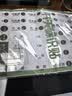 雷光（REVGUEN）家用开关标识贴纸开关贴夜光装饰墙贴灯电表箱标签贴创意现代简约 黑色圆形实用款x1页-105个标签 实拍图
