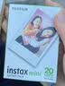 富士（FUJIFILM）【富士旗舰店】 instax 3英寸立拍立得相机mini迷你相纸 一次成像胶片胶卷 双包+相册+冰箱贴+收纳盒+边框贴【含20张白边】 官方标配 实拍图