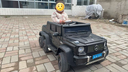 福儿宝（FUERBAO）奔驰授权儿童电动车六驱可坐大人遥控玩具车小孩宝宝双人越野送礼 六驱黑+双油门+双皮座+后备箱+可坐大人+防爆软胎 实拍图