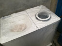 海鸥（SEAGULL） 10公斤搓衣盆创新设计双桶洗衣机半自动家用双缸大容量XPB105-1052S 实拍图
