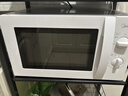 美的（Midea）快捷微波炉 家用小型 360°转盘加热 旋钮操控 易洁内胆2026新款（M1-L213B二代） 实拍图