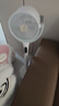 艾美特（AIRMATE）【轻音安睡】电风扇新款家用驱蚊台式空气循环扇卧室客厅超静音节能AI语音智能遥控落地扇 SQR258 实拍图