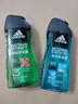 阿迪达斯（adidas）沐浴露男士专用洗发水洗面奶三效合一 游泳去氯 洗沐套装750ml 实拍图