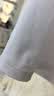 京舒然京东自有品牌棉·10A抑菌新疆棉男装短t打底衫T恤 白色 L七夕 实拍图