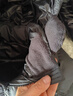 保姆鹅  【风墙】儿童羽绒服宝宝中长款护脸加厚外套保暖童装[NG2664] 炭黑 130 实拍图