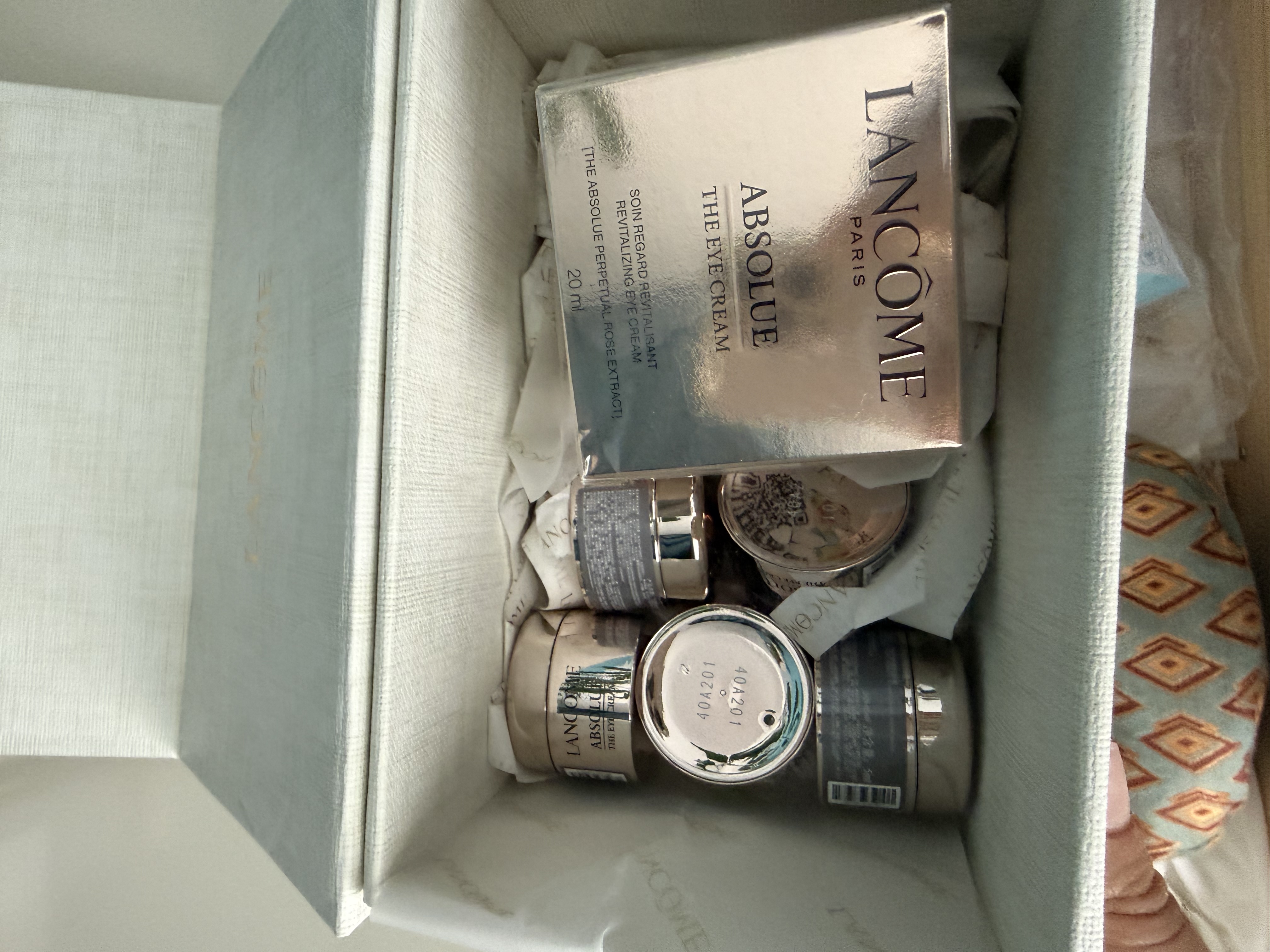 兰蔻菁纯眼霜20ml 淡纹润泽紧致抗衰老护肤品化妆品礼盒生日礼物 实拍图