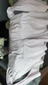 嫚熙春夏款哺乳衣外出透气孕妇自带胸垫喂奶睡衣月子服产后家居服紫XL 实拍图