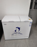 澳柯玛（AUCMA）双温系列203升双箱家用冰柜 冷藏冷冻卧式双门钢板冰箱冷藏全铜管一级能效 BCD-203CNE以旧换新 实拍图