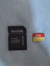 闪迪（SanDisk）256GB TF(MicroSD)内存卡4K极速金卡A2 V30 U3兼容大疆Pocket3/4P/Action 6运动相机/无人机存储卡 实拍图