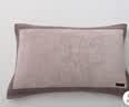 金号 A类纯棉枕巾加大加厚枕巾枕头巾 一对2条装  170g/条   52*80cm 实拍图