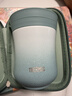 膳魔师（THERMOS）茶旅套装户外露营旅行茶具保温茶壶茶杯生日礼物TCMU-200LC 【升级涂层内胆-热卖推荐】豆青 实拍图