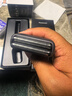 松下（Panasonic）Air电动剃须刀便携款进口磁悬浮剃须刀纤薄往复式电动刮胡刀Type-c可水洗男士生日礼物男友TM20灰 实拍图