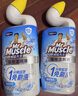 威猛先生（Mr Muscle）免刷洗 强效洁厕灵 洁厕剂 馥郁繁花型 去污渍清洁尿垢 600gX4瓶 实拍图