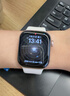Apple/苹果 Watch S11 智能手表GPS款42毫米玫瑰金色铝金属表壳淡桃粉色运动型表带S/M MEUN4CH/B 实拍图