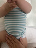 babycare婴儿护肚围新生儿童宝宝护肚子脐带防着凉保暖 豆绿2条装17×24 实拍图