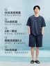 京东京造10A抗菌50支棉莫代尔凉感睡衣男士夏季新款短袖短裤家居服套装 实拍图