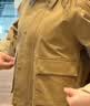 优衣库休闲短茄克女装男装/巴恩风外套夹克483807 484664 483807/33卡其色 XL 实拍图