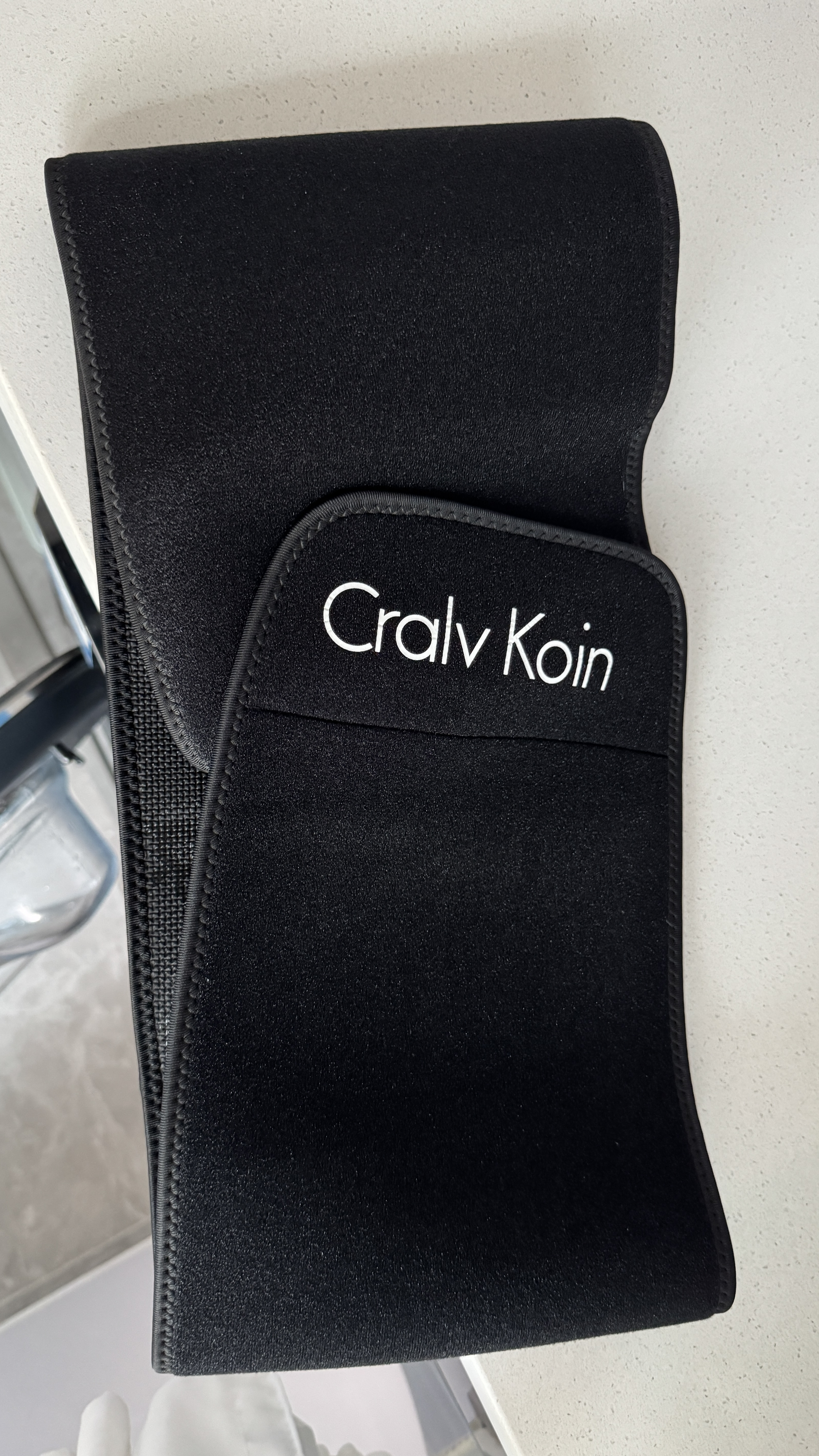 CRALVKOIN暴汗腰带燃脂束腰带跑步训练健身运动男女塑身收腹爆汗护腰 实拍图