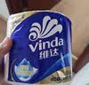 维达（Vinda）有芯卷纸 蓝色经典4层200克*27卷 高克重卫生纸 厕纸纸巾整箱 实拍图