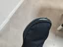 意迪森老北京布鞋【手工千层底】艾草养脚黑布鞋一脚蹬舒适防滑开车男鞋 黑底黑边（手工千层+橡胶底片） 40 (250mm) 正码正拍 实拍图