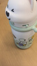 babycare西高地保温杯学饮儿童上学水壶吸管直饮杯6月+-背带款450ml螺旋绿 实拍图