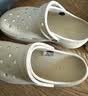 卡骆驰（CROCS）白鹿同款经典云朵洞洞鞋时尚百搭女鞋花园鞋|206750 白色-100(含智必星) 38 (240mm) 实拍图