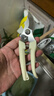 九千谷 园艺剪刀修枝剪刀 园艺工具花艺果树剪枝剪刀修树枝 米白色4108 实拍图