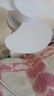 【热销万单】超凉爽小旋风万向三插头usb充电一体小风扇便携式制冷神器制冷风扇家装插座风扇宿舍 高速电机+USB款三叶风扇*1 实拍图
