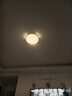 惠普精工卧室吸顶灯led现代简约餐厅书房灯具圆形40cm遥控三色 实拍图