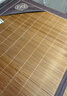 席师傅艾草竹席碳化头层竹青凉席1.2x2米两件套席子【可折叠 双面可用】 实拍图