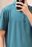 KOLON SPORT/可隆户外吸湿速干T恤 男士抗菌珠地POLO衫 LHPT6MTT25-IN 青墨色 XL 180/100A 实拍图