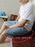 可比熊定制高密度海绵沙发垫加厚加硬防塌陷实木坐垫套靠背座椅垫子定做 加厚细麻 凳椅,飘窗,沙发,卡座,床垫各种异形海绵都能做 实拍图