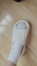 名创优品（MINISO）拖鞋男女家居情侣家用舒适浴室防滑防臭四季拖鞋 珍珠白 40-41 实拍图