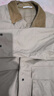 优衣库休闲短茄克女装男装/巴恩风外套夹克483807 484664 483807/31米色 M 实拍图