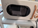 美的（Midea）厨房小家电小滋味微波炉变频家用小型百搭复古转盘式经典双旋钮轻音M20H4 实拍图