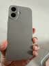 奶小鸭适用苹果17手机壳 iphone17保护套镜头全包液态硅胶超薄防摔简约软壳男女款 钛原色 实拍图