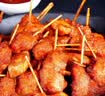 华都食品牙签肉2斤 鸡肉串鸡胸肉炸鸡  烧烤食材 生鲜烧烤食材 实拍图