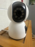 飞利浦（PHILIPS）摄像头家用监控器360度无死角带夜视全景监控无需连wifi终身免流量手机远程可对话室内高清监视器 WiFi版双摄+7天循环录像+终身免费回放 实拍图