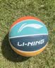 李宁（LI-NING）篮球儿童5号比赛室内外耐磨水泥地幼儿小学生青少年户外橡胶五号 实拍图