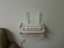 八海鸟wifi墙壁电视挂墙上机顶盒路由器放置架置物收纳盒免打孔托架支架 实拍图