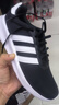 阿迪达斯（adidas）男鞋跑步鞋运动鞋轻便减震防滑休闲鞋 黑/白 44.5 实拍图