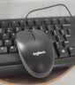 罗技（Logitech）MK121P（同MK120外观） 有线键鼠套装 鼠标键盘套装108键全尺寸 商用办公电脑  黑色 实拍图