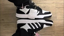 adidas ENTRAP美式校园风运动少年感复古篮球风板鞋男女阿迪达斯 白色/黑色   41 实拍图