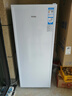 海尔（Haier）山茶花211L立式冰柜小型家用小冰柜减霜一级能效冷冻深冷冷柜小冰箱大容量冰箱大容量BD-211GHW9 实拍图