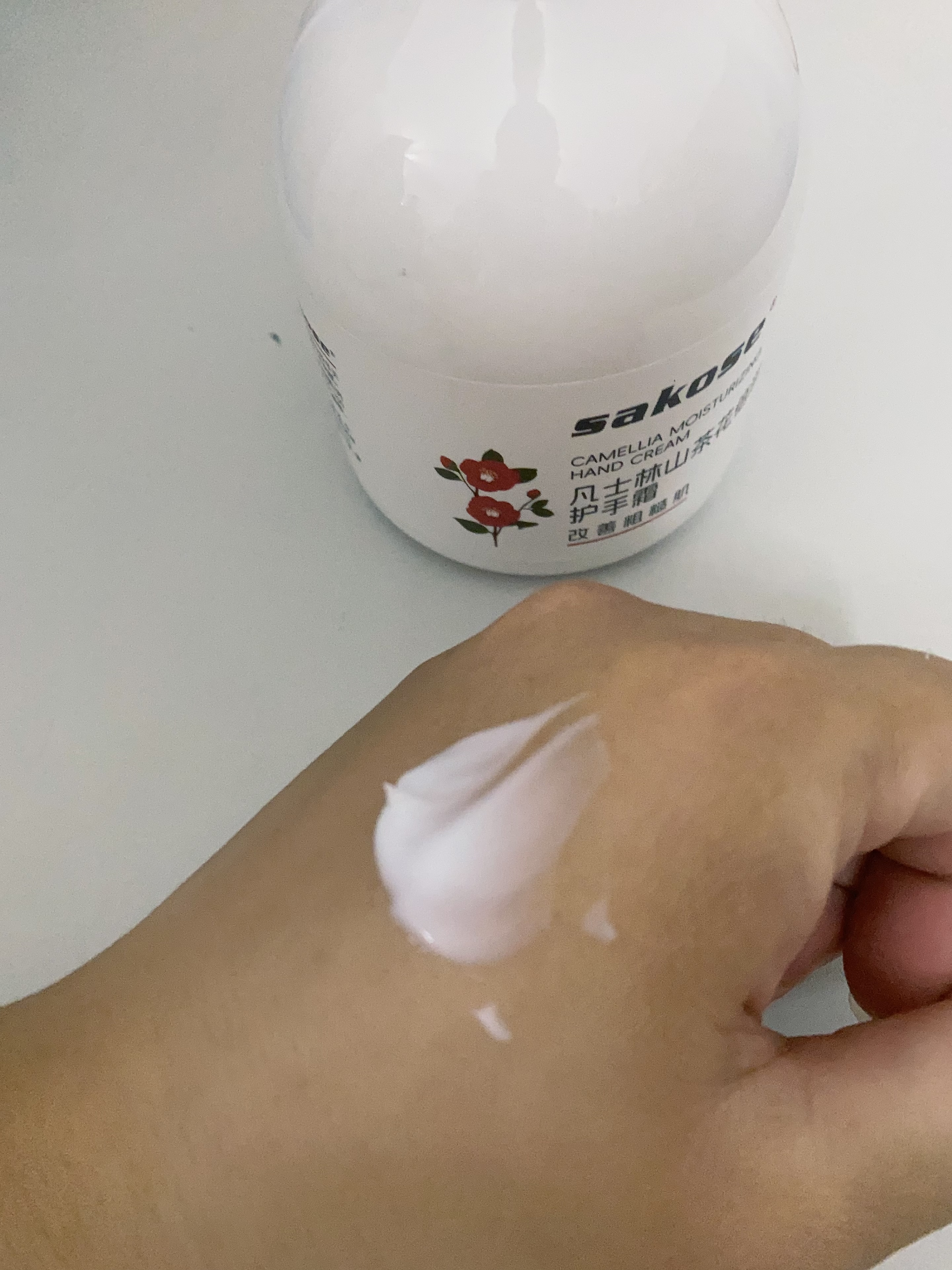 sakose凡士林山茶花倍润护手霜300g男女士四季用保湿补水改善粗糙干燥 实拍图